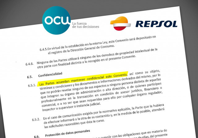 Denuncien que Repsol va pagar a l'OCU una comissió de 18 euros per aconseguir clients de llum o gas