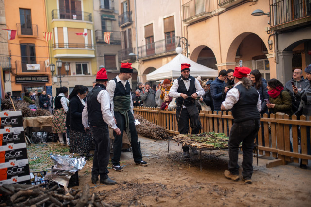 La Festa de la Calçotada de Valls inaugura la temporada de calçots a Catalunya