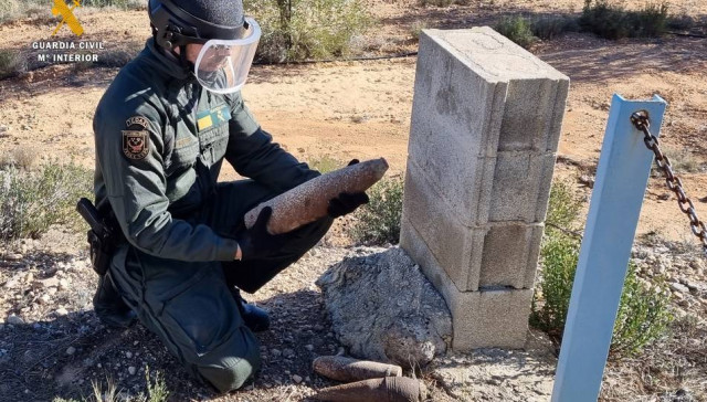 Destrueixen cinc artefactes de la Guerra Civil que van trobar a la Terra Alta