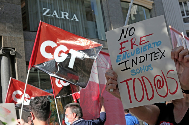 Desconvoquen la vaga de treballadors d'Inditex a Barcelona després de tancar un nou acord salarial