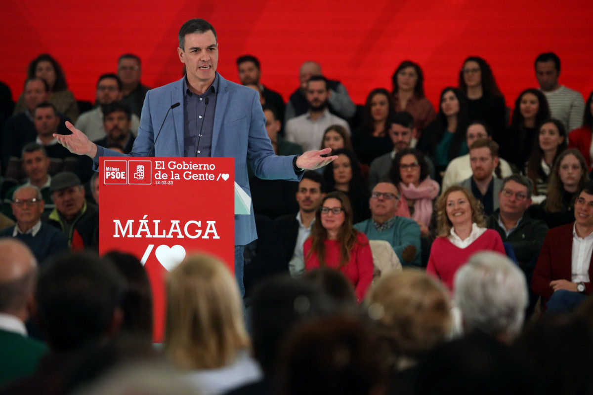El president del Govern d'Espanya i secretari general del PSOE, Pedro Sánchez
