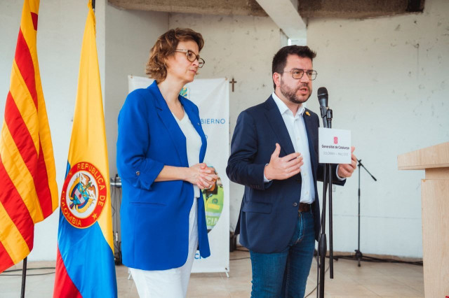 Aragonès es compromet a dedicar el 0,7% dels ingressos del Govern a ajudes al desenvolupament el 2030