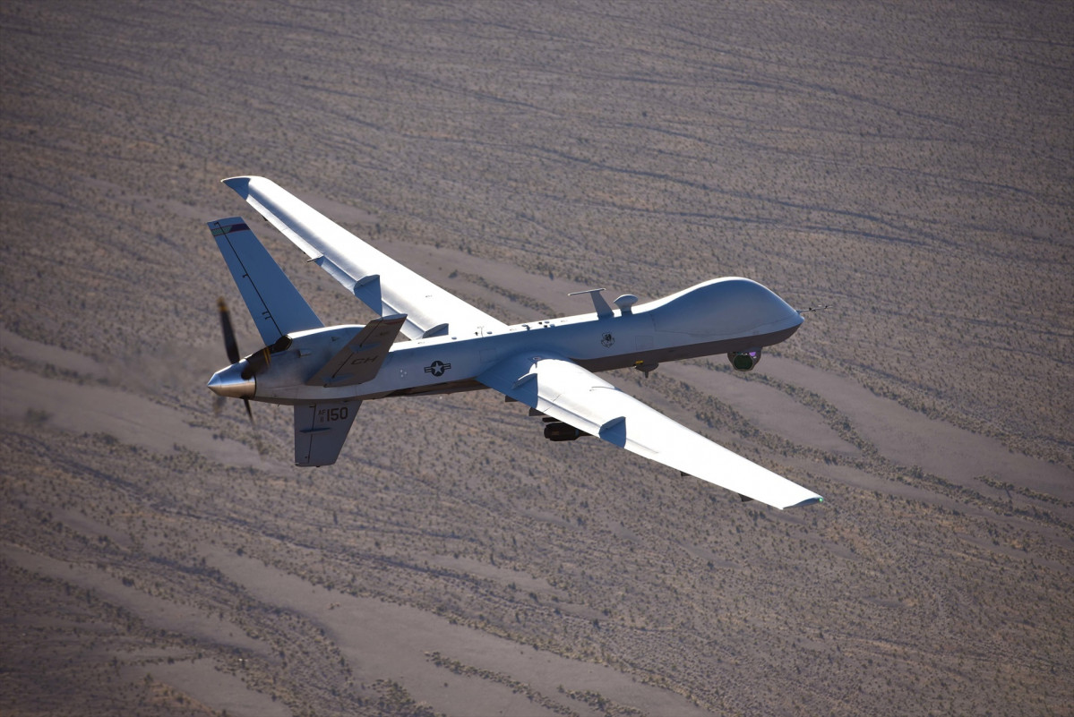 EuropaPress 5057448 dron mq 9 reaper maniobra entrenamiento (2)