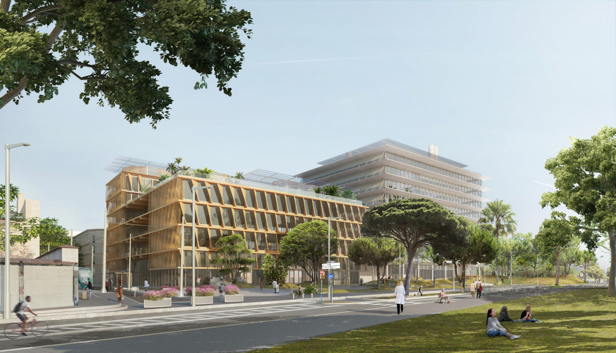 Render mercat del peix galeria gran