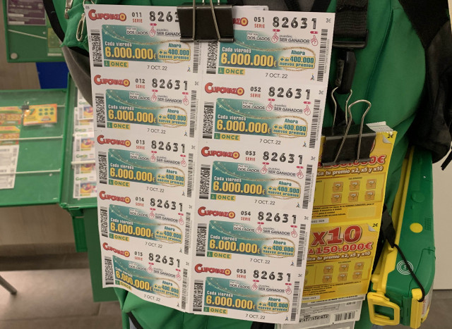 El 'Cuponazo' de l'ONCE reparteix més de 10 milions d'euros a Vilanova i la Geltrú