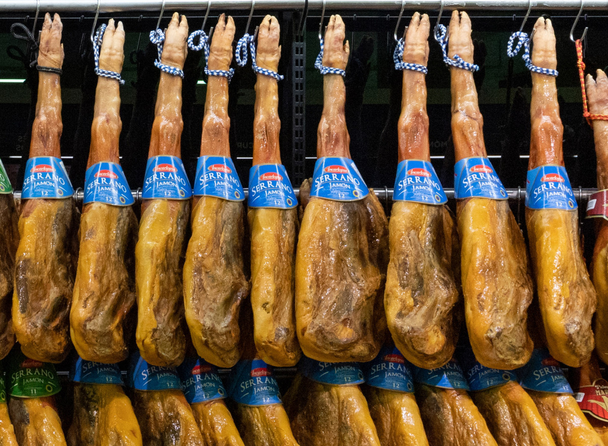 FOTOGRAFIA Peces de pernil serrà reserva de 12 mesos de curació de Mercadona