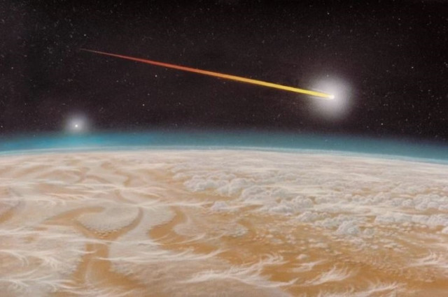 EuropaPress 5577221 cometa alcanzando planeta
