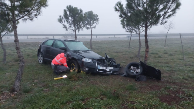 EuropaPress 5691225 imagen vehiculo accidentado