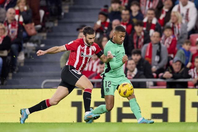 EuropaPress 5640918 16 december 2023 spain bilbao athletic clubs inigo lekue and atletico
