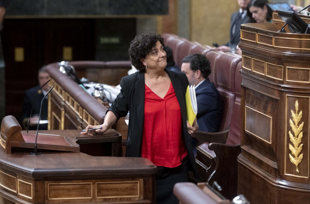 EuropaPress 5727617 diputada erc congreso pilar vallugera sesion plenaria congreso diputados 30