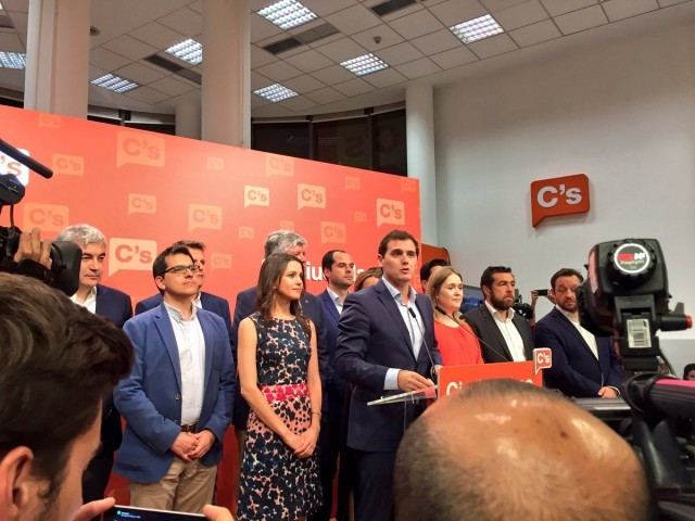 Rivera exigirà regeneració, començant per la llei electoral