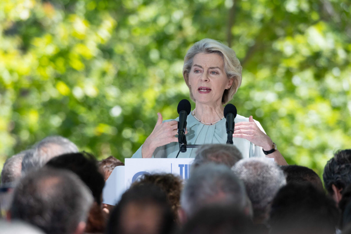 Europapress 6001905 presidenta comision europea ursula von der leyen interviene acto campana 1600 1067