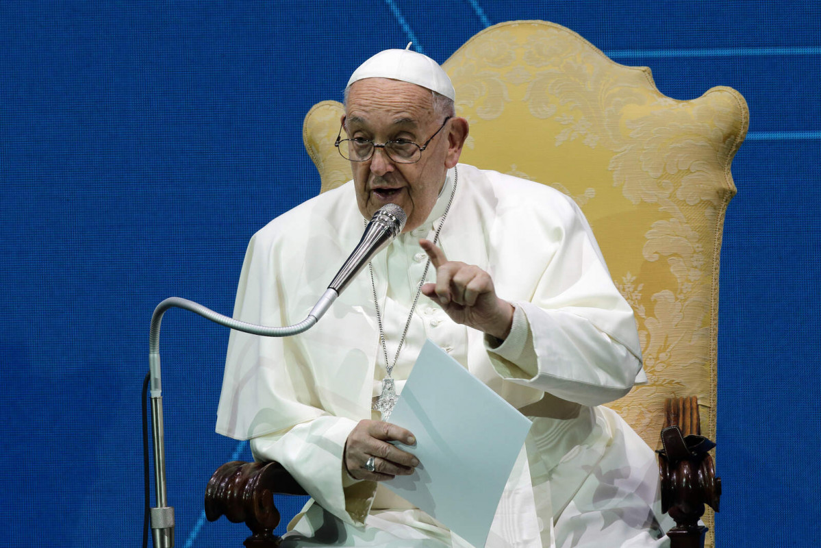 Europapress 5951136 10 may 2024 italy rome pope francis presides over the fourth edition of the 1600 1067