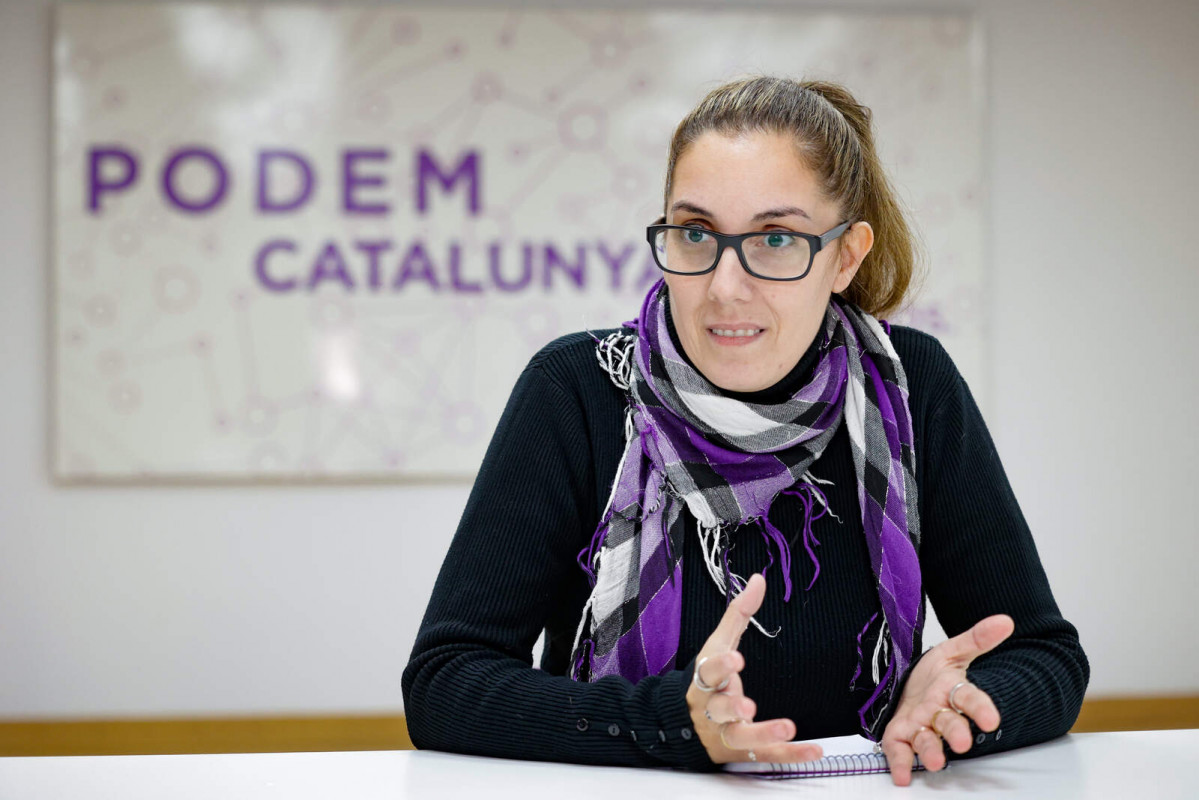 Europapress 5633571 coordinadora podem catalunya conchi abellan entrevista europa press 1600 1067