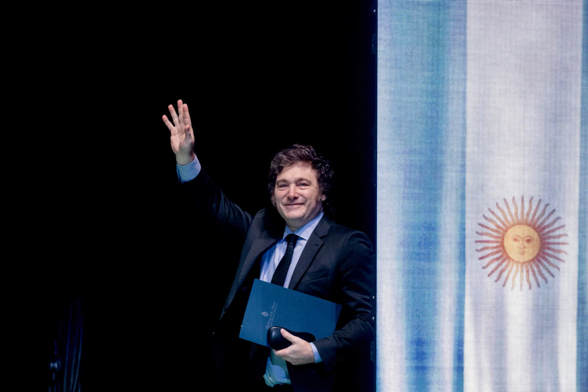 Europapress 5970898 presidente argentina javier milei acto viva 24 vox palacio vistalegre 19 1 1600 1067