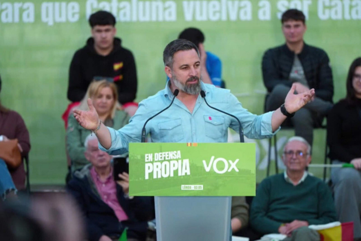 Europapress 5934778 imagen presidente vox santiago abascal acto electoral ciudad lleida mayo 1600 1067