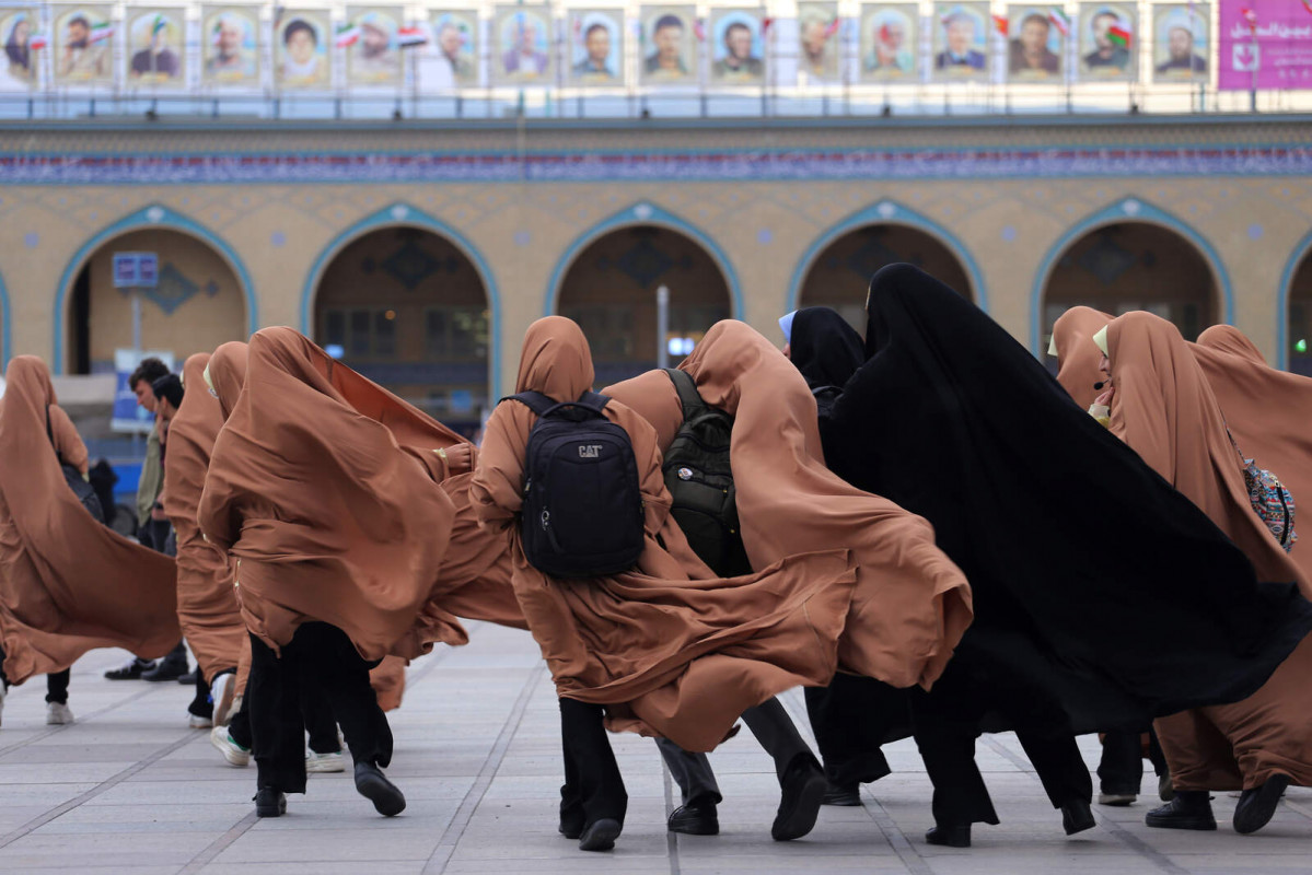 Europapress 5947130 08 may 2024 iran teheran iranian veiled women walk during the 35th tehran 1600 1067