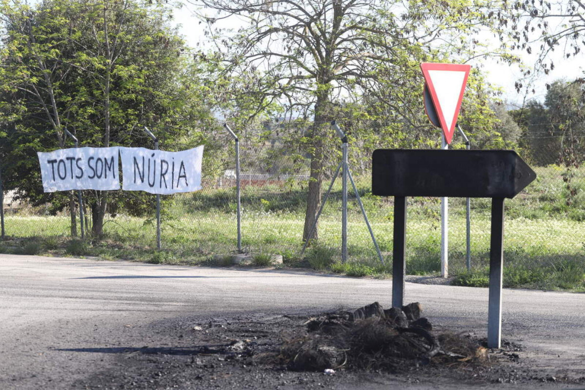 Europapress 5864584 pancarta muerte cocinera prision mas denric tarragona centro penitenciario 1600 1067
