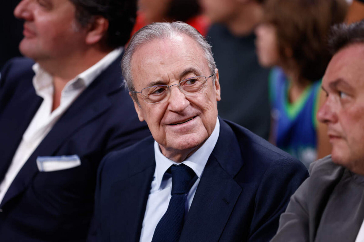 Europapress 5498495 florentino perez president of real madrid is seen during the basketball 1600 1067