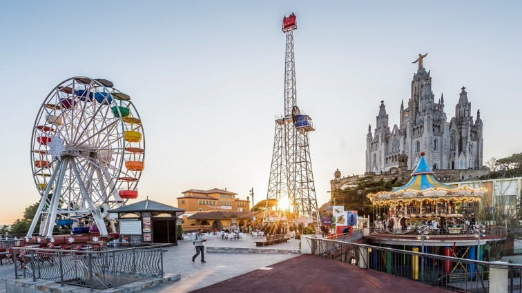 El Tibidabo inaugura Merlí, una atracció de caiguda lliure de 52 metres