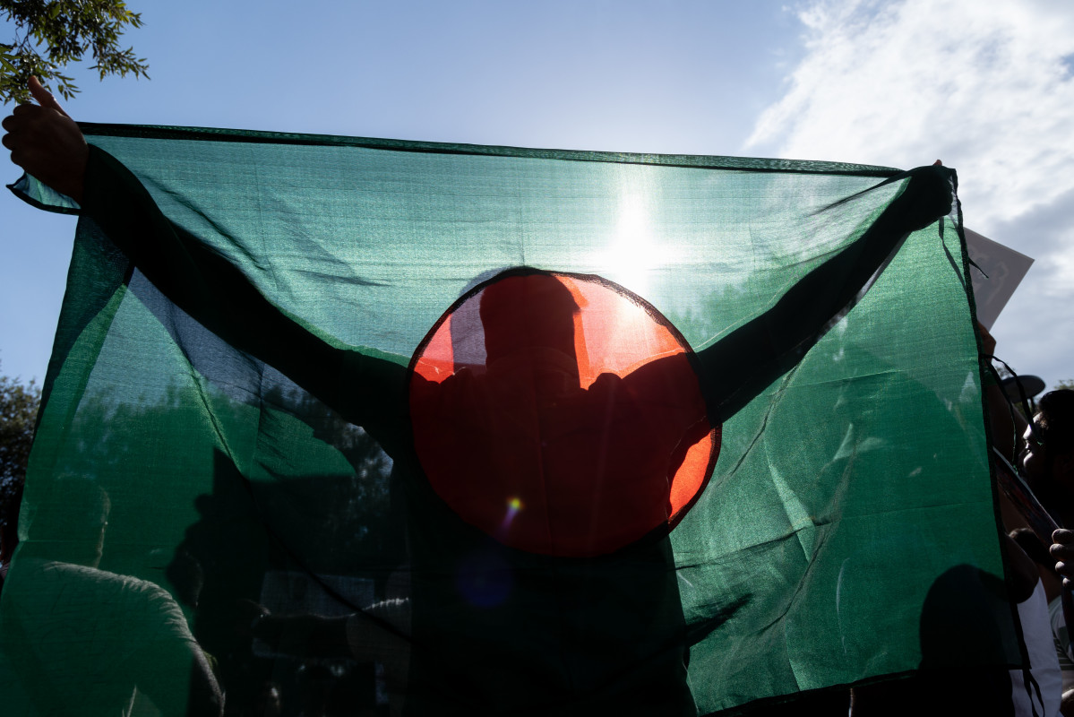 EuropaPress 6104299 july 22 2024 rome italy protesters with the bangladeshi flag during the (1)