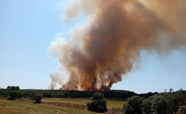 Detingut per robar els Bombers que van anar a apagar l'incendi de Vilanova de Meià (Lleida)