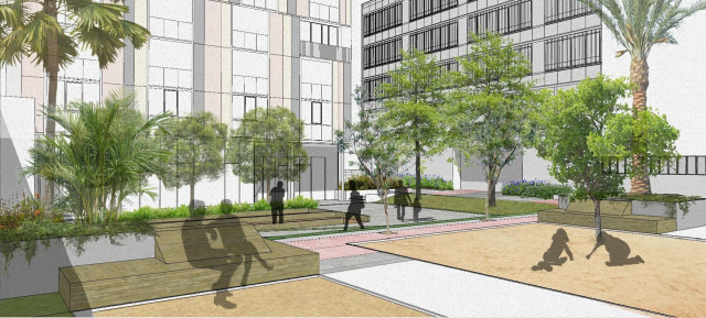 Barcelona millorarà els Jardins d'Emma, un interior de poma a l'Esquerra de l'Eixample