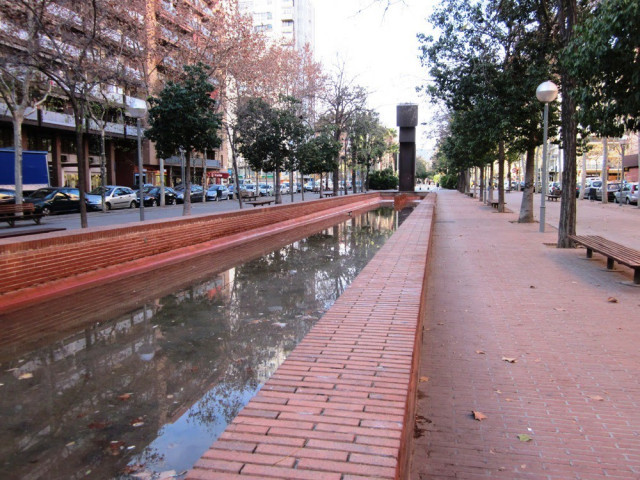 La Rambla Prim de Barcelona millorarà el passeig central al novembre