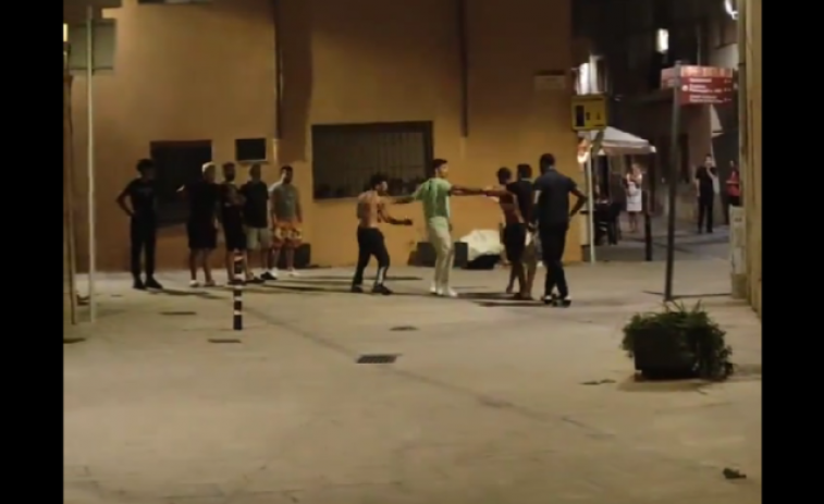 VIDEO | Violenta baralla a cops de puny a Sant Pere Pescador