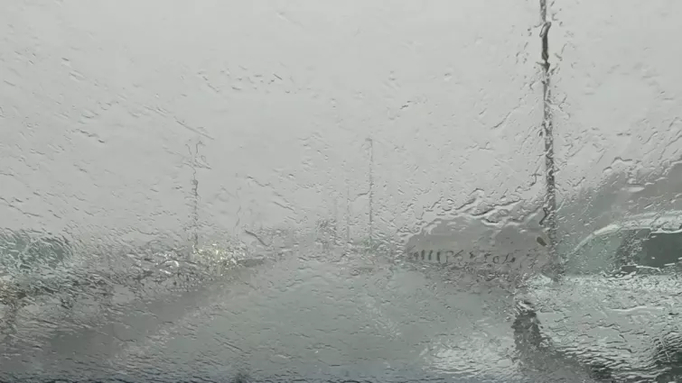 La tempesta descarrega la seva fúria sobre Barcelona