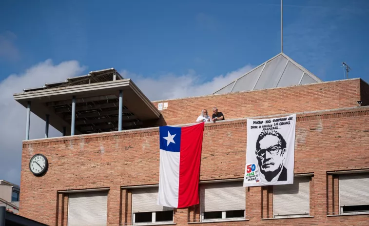 Dalmau, Collboni i Prieto assisteixen a l'homenatge anual a Allende en l'aniversari de la seva mort