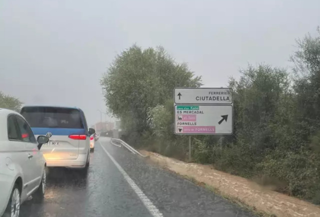 Mor una dona en un accident de trànsit a la carretera principal de Menorca