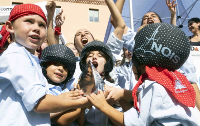 Els Nois de la Torre s'emporten la primera jornada del XXIX Concurs de Castells de Tarragona