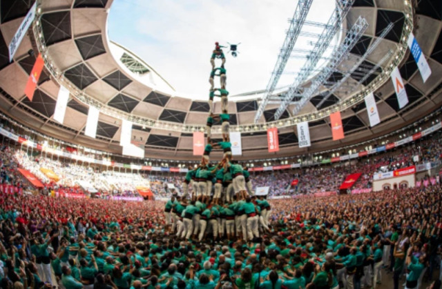 VÍDEO: Els Castellers de Vilafranca, guanyadors del 29è Concurs de Castells de Tarragona