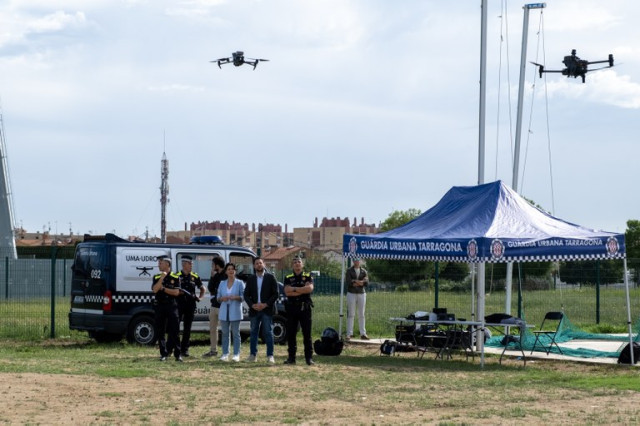 Un dron “més lleuger” per a la Guàrdia Urbana de Tarragona