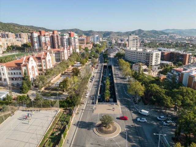 Segueix la cobertura de la ronda de Dalt: aquest és el tram que comencen a tapar aquest dimarts