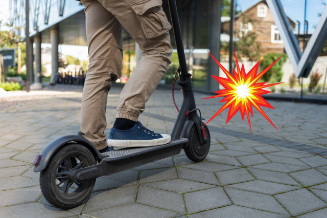 Mor un home després que explotés un patinet elèctric i provoqués un incendi