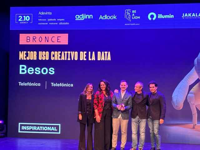 Telefónica aconsegueix el bronze als premis Inspirational 2024 per la seva campanya 