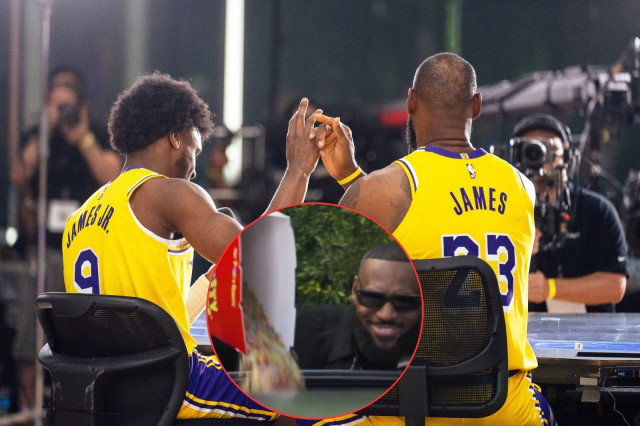 VÍDEO: La novatada de LeBron James al seu fill abans de fer història i jugar junts a Los Lakers