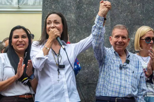 El Parlament Europeu premia els opositors veneçolans María Corina Machado i Edmundo González
