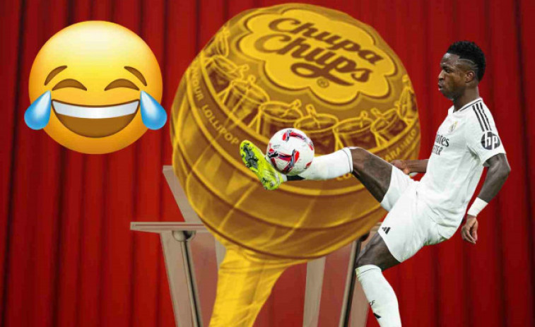 Chupa Chups també es riu de Vinicius: 