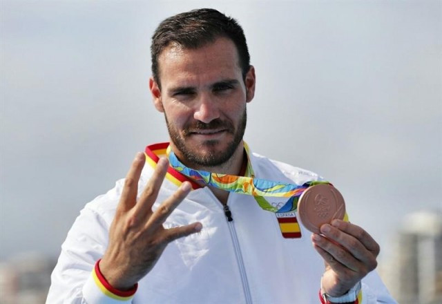 El català Saúl Craviotto fa doblet en conquerir el bronze en K-1 200