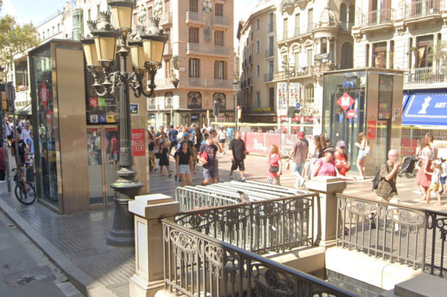 El fort temporal afecta les línies L3 i L9 Sud del Metro de Barcelona