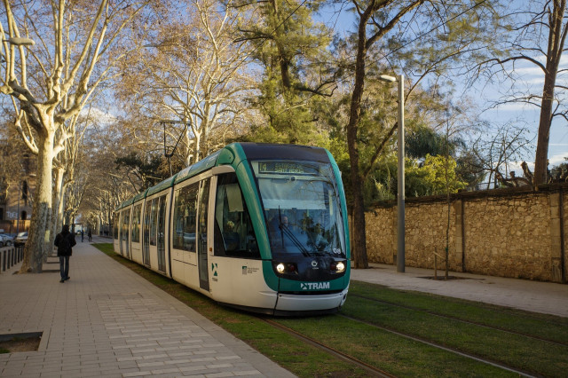 Vaga dels treballadors del Tram de Barcelona aquest dissabte