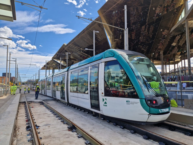 Barcelona estrena aquest dissabte l'ampliació del tramvia per la Diagonal fins a Verdaguer