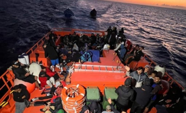 Pugen a 86 els migrants arribats aquest dissabte a les Balears, després d'interceptar-se una nova pastera a prop de Cabrera