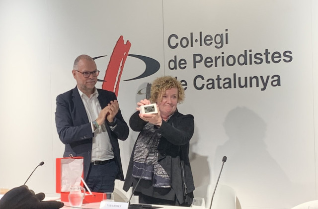 Neus Bonet guanya el Premi Ofici de Periodista 2024