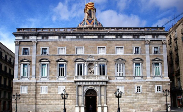 Així serà l'enorme estrella lluminosa que il·luminarà la plaça de Sant Jaume per Nadal