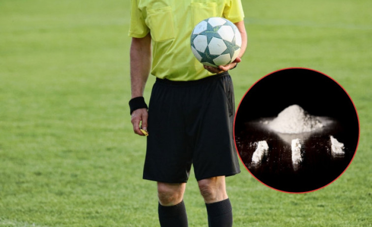 Escàndol al futbol després que un àrbitre esnifés cocaïna presumptament durant l'Eurocopa
