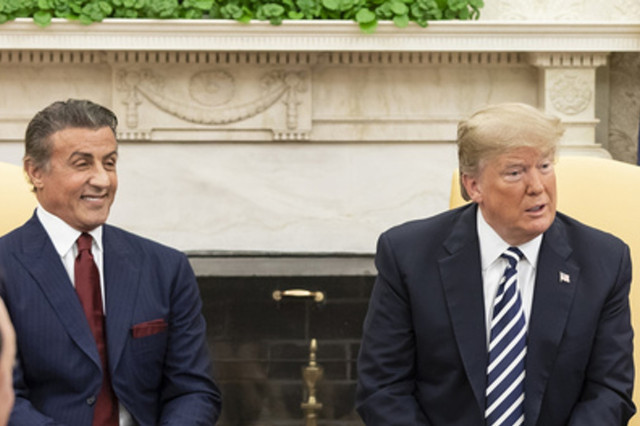 Sylvester Stallone compara Donald Trump amb Rocky i George Washington
